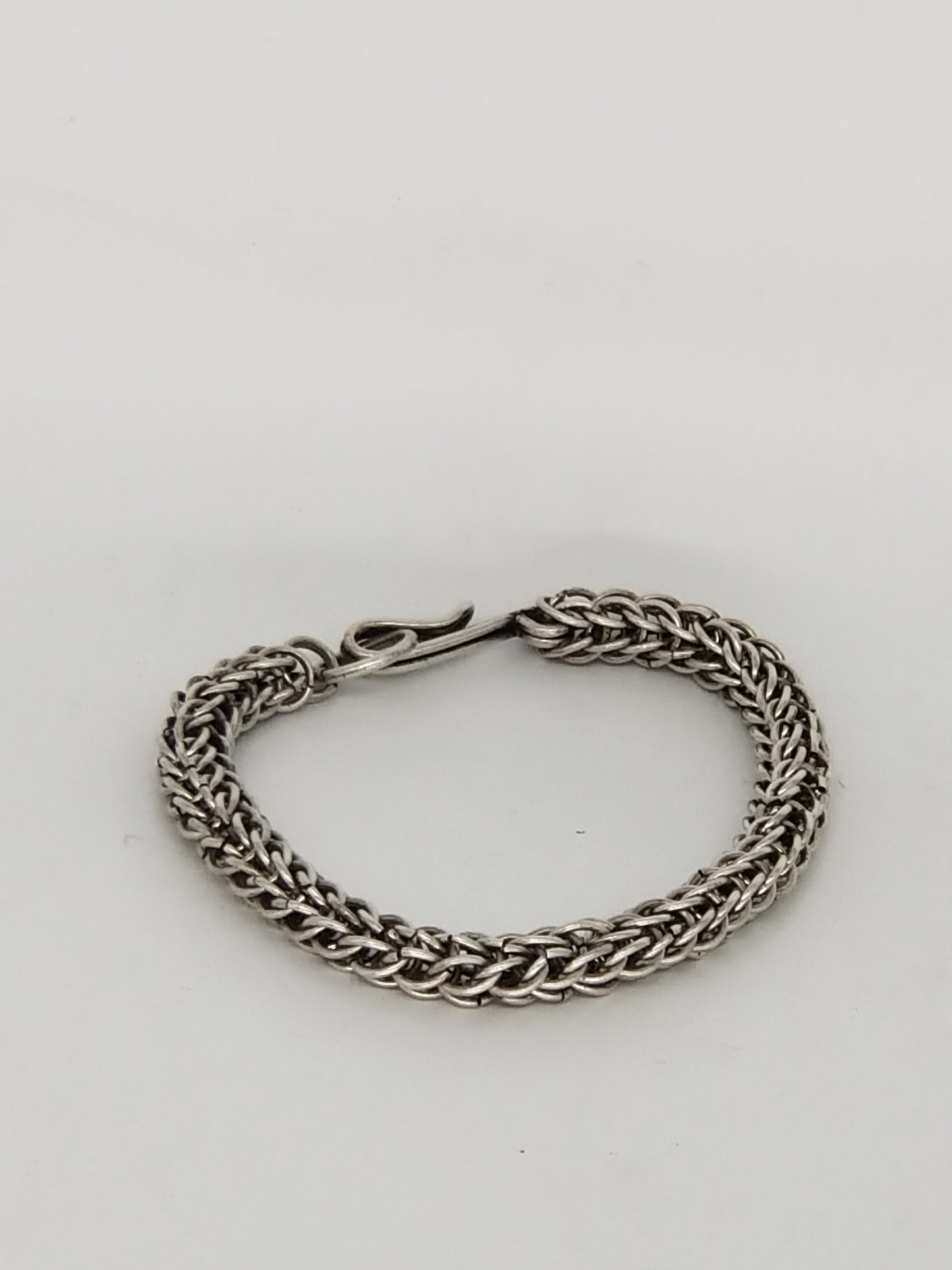 Serpentine Chain Mail Bracelet