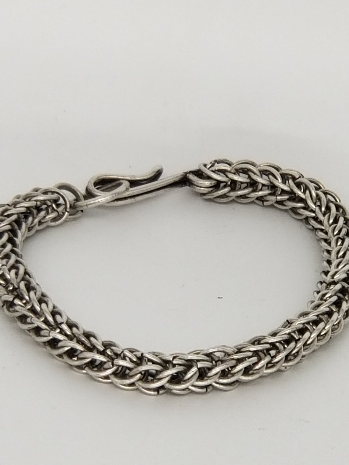 Serpentine Chain Mail Bracelet