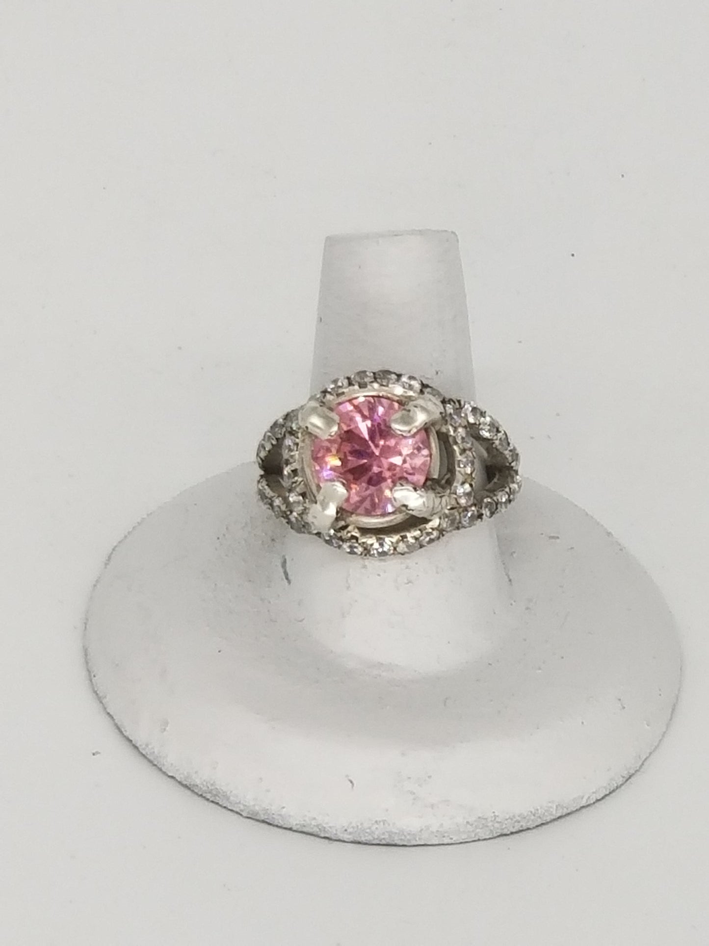 Gody Pink Tourmaline in Sterling